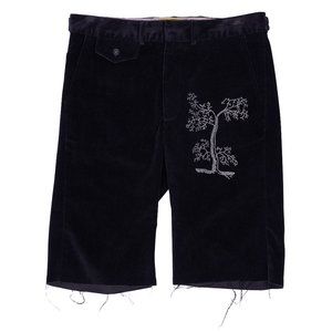 Libertine Pant Black Velvet Shorts Tree of Life Diamantes 30